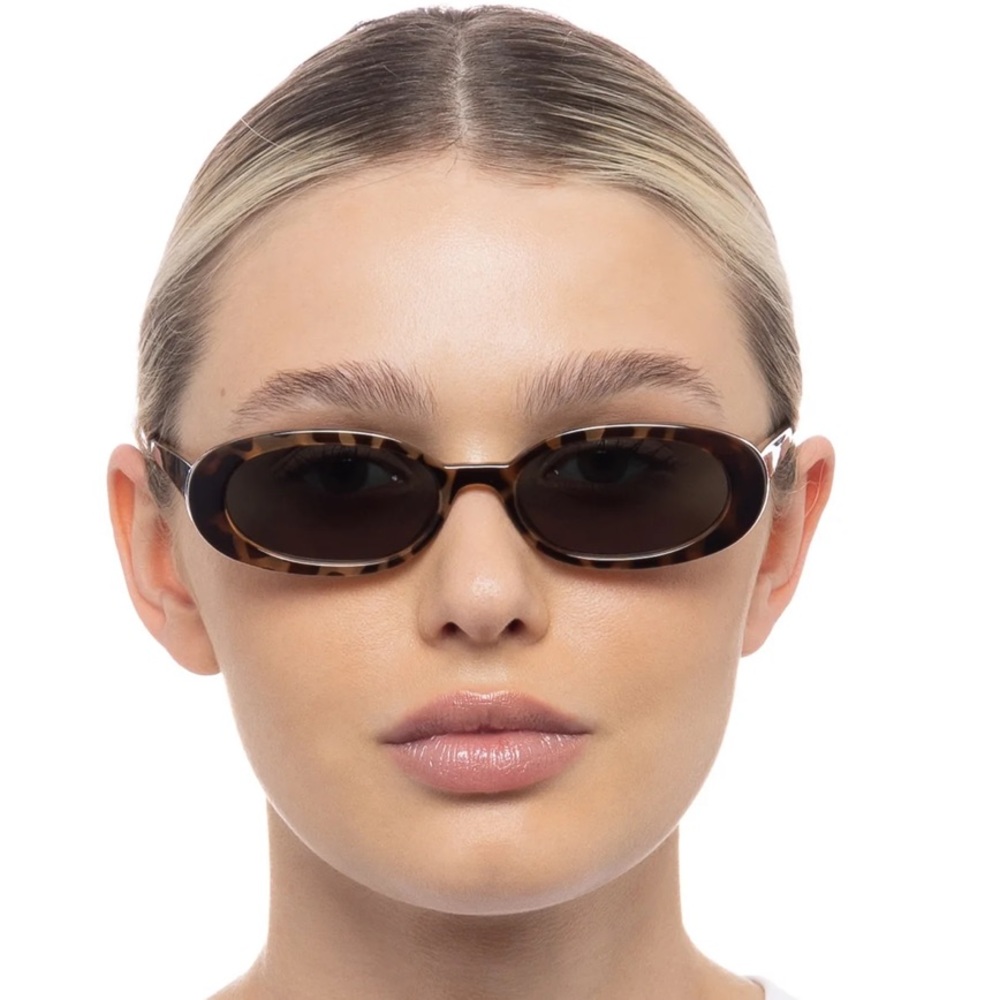 Le Specs Outta Love Tort Sunglasses